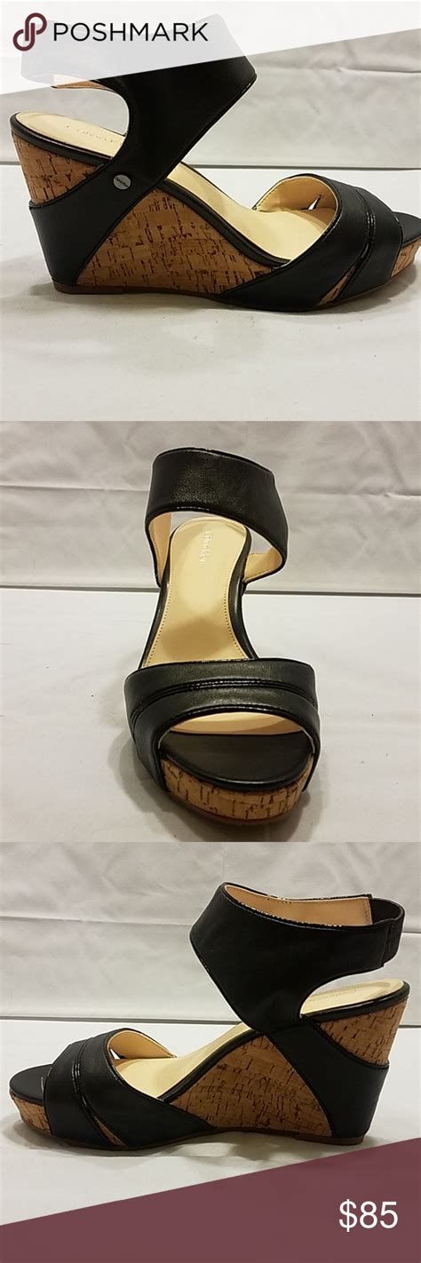 calvin klein wedge shoes|calvin klein cork wedge sandals.